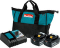 Makita BL1850BDC2 18V LXT® Lithium-Ion Battery and Rapid Optimum Charger Starter Pack (5.0Ah)