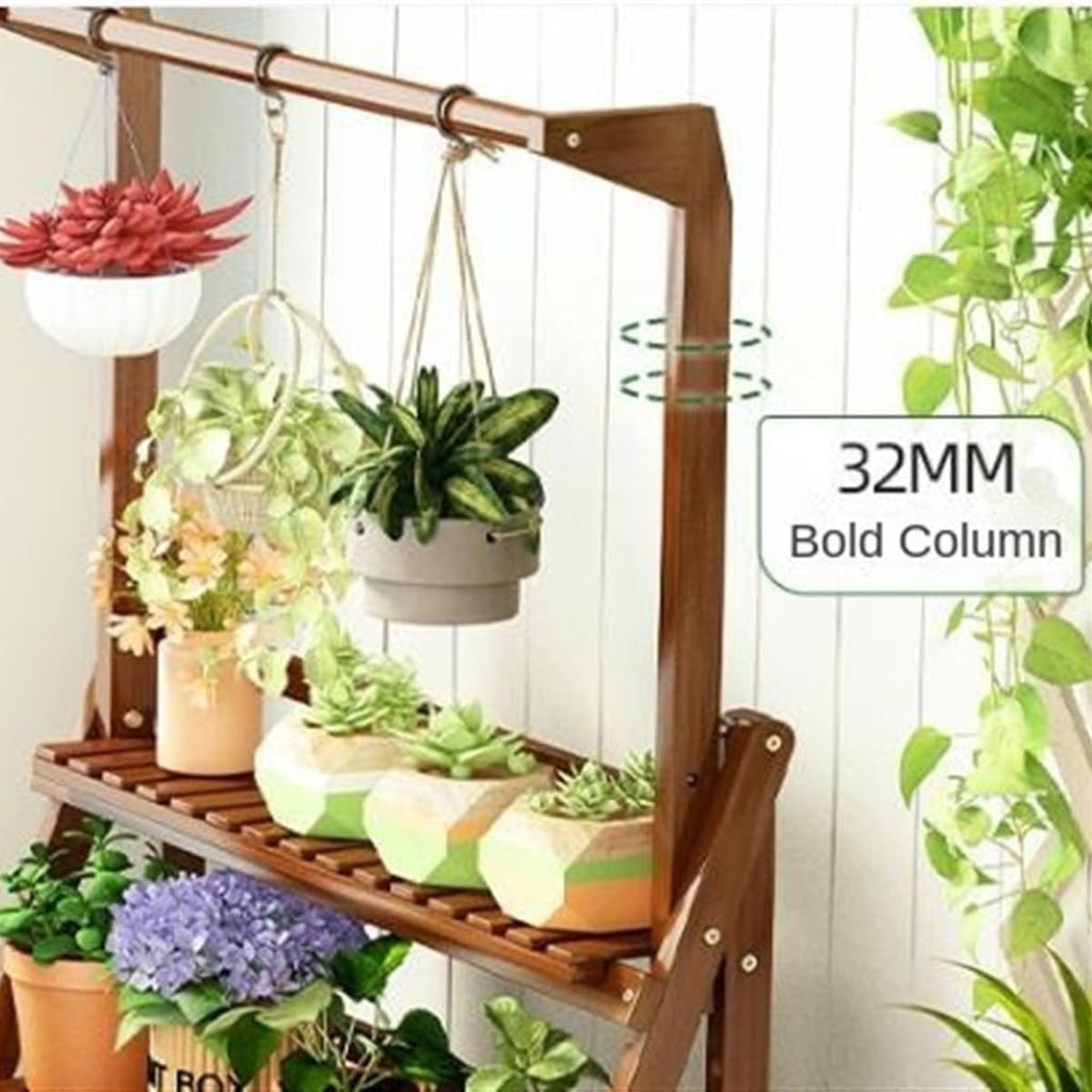RUVOO Plant Stand Plant Holder Flower Stand Potting Tables for Outdoors Potting Bench Garden Potting Table Plant Stand Planter Shelves Plant Shelf Plant Rack