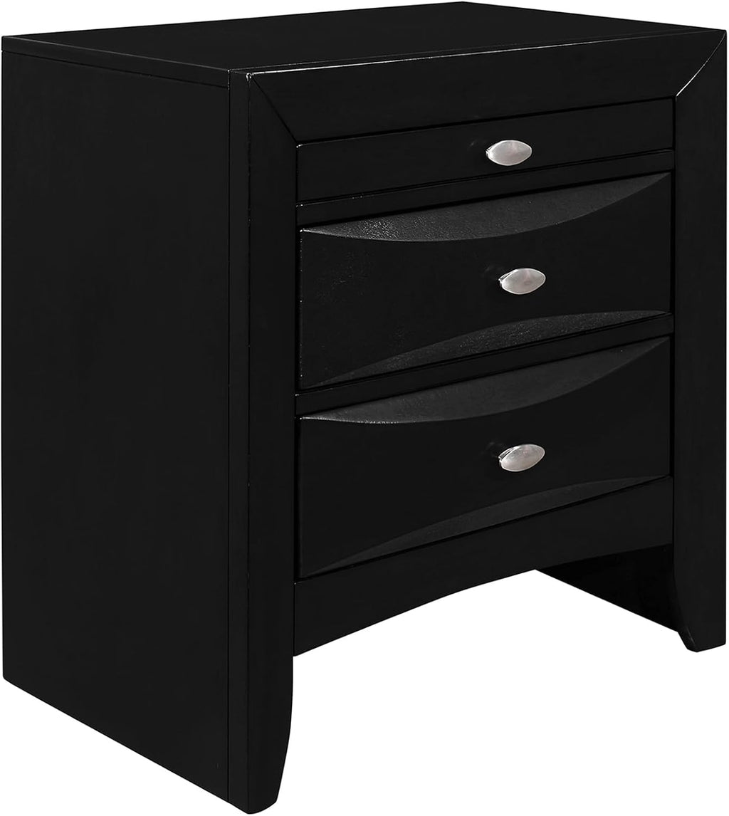 GOWE Lucille Black 5PC King Bedroom Set