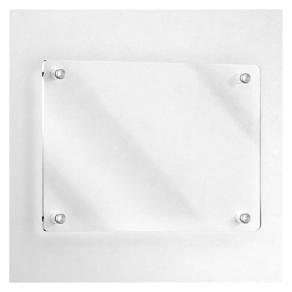100 Packs Sign Standoff Screws Stainless Steel Wall Mounts Nail for Glass Artwork and Displays