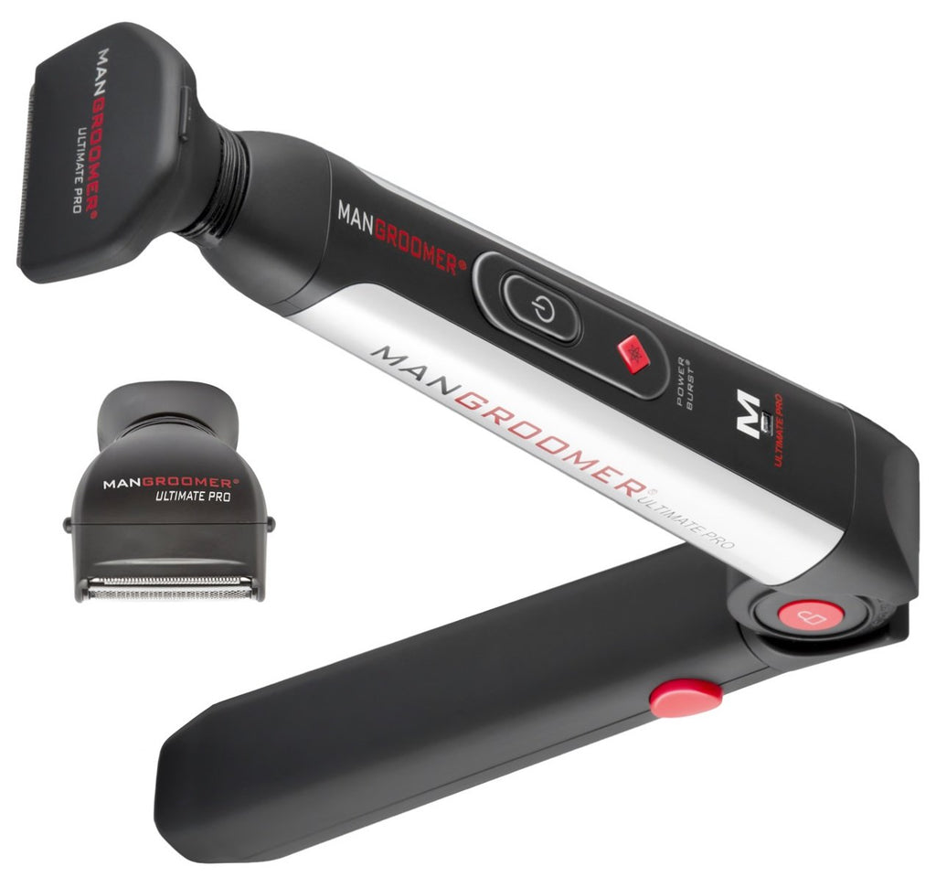 MANGROOMER $10 Body Groomer Bundle Offer - Ultimate PRO Back Shaver, get a Professional Body Groomer & Ball Shaver for only $10 Extra