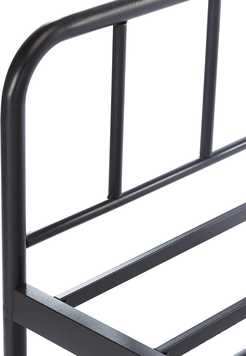 Amazon Basics Twin Daybed and Trundle Bed Frame Set, Space Saving Steel Slat Support, Easy Assembly, Twin Size, Black, 77.3 x 40 x 35.4 in