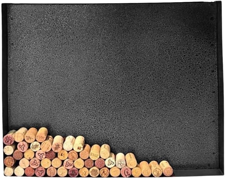 NEONSIGN Colorado Map Wine Cork Holder Metal Arkansas Decor Sign Wine Bar Pub Home Decoration (Black, 18 inch)