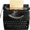 Classic Nostalgic Manual Typewriter | Vintage Portable Typewriter for Letters, Notes & Creative Writing | Literary Retro Collection Gift