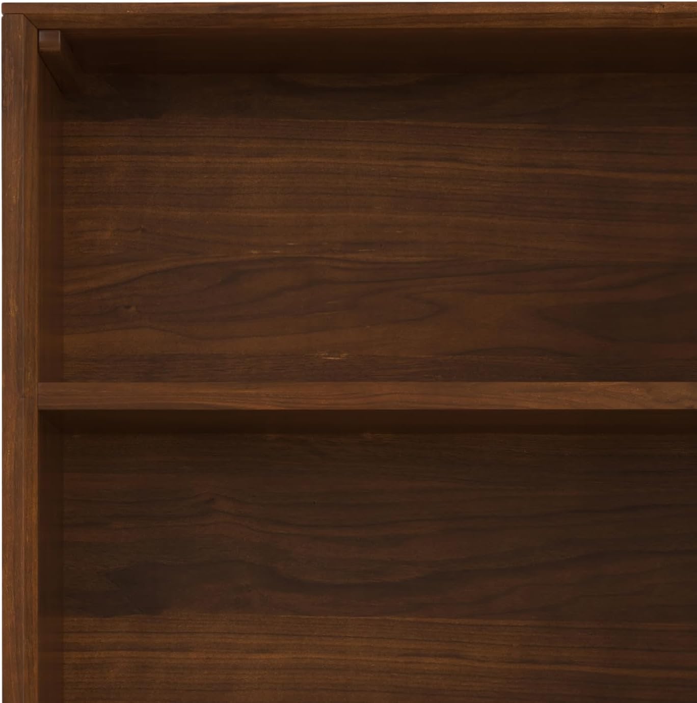 SIMPLIHOME Banting Bookcase - 66 inch Tall Solid Walnut Veneer and Metal Bookshelf, Industrial Storage for Living Room, Study Room or Office with Open Shelves and Metal Frame