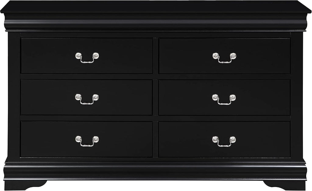 Black 4PCS Bedroom Set(E. King)