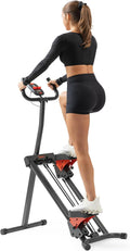Sunny Health & Fitness Stair Stepper & Climber Exercise Equipment for Home Workout, Compact Cardio Training Machine