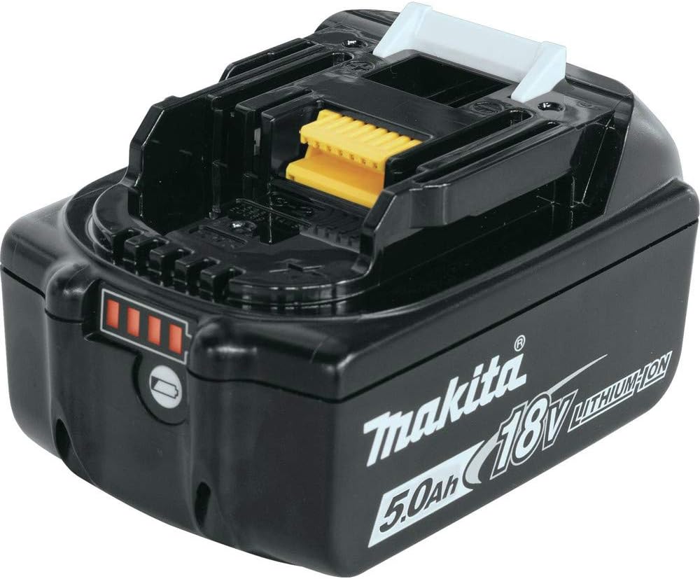 Makita BL1850B-2 18V LXT Lithium-Ion 5.0Ah Battery, 2/pk, Black