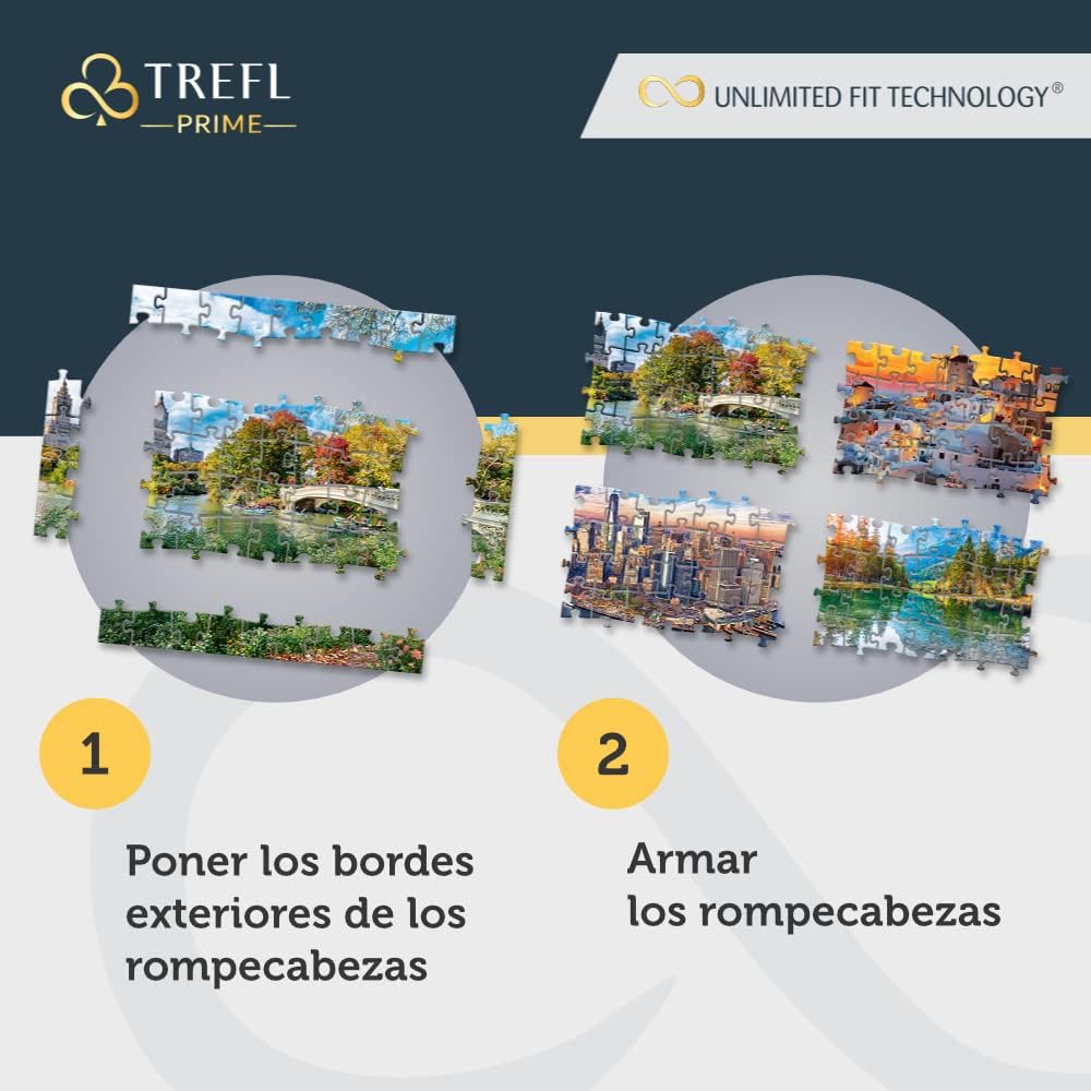 Trefl Prime Puzzle UFT: Star Wars, Universe Epic Collection, 13500 Elements, Large Game, Thickest Cardboard, for Adults and Children from 14 Years