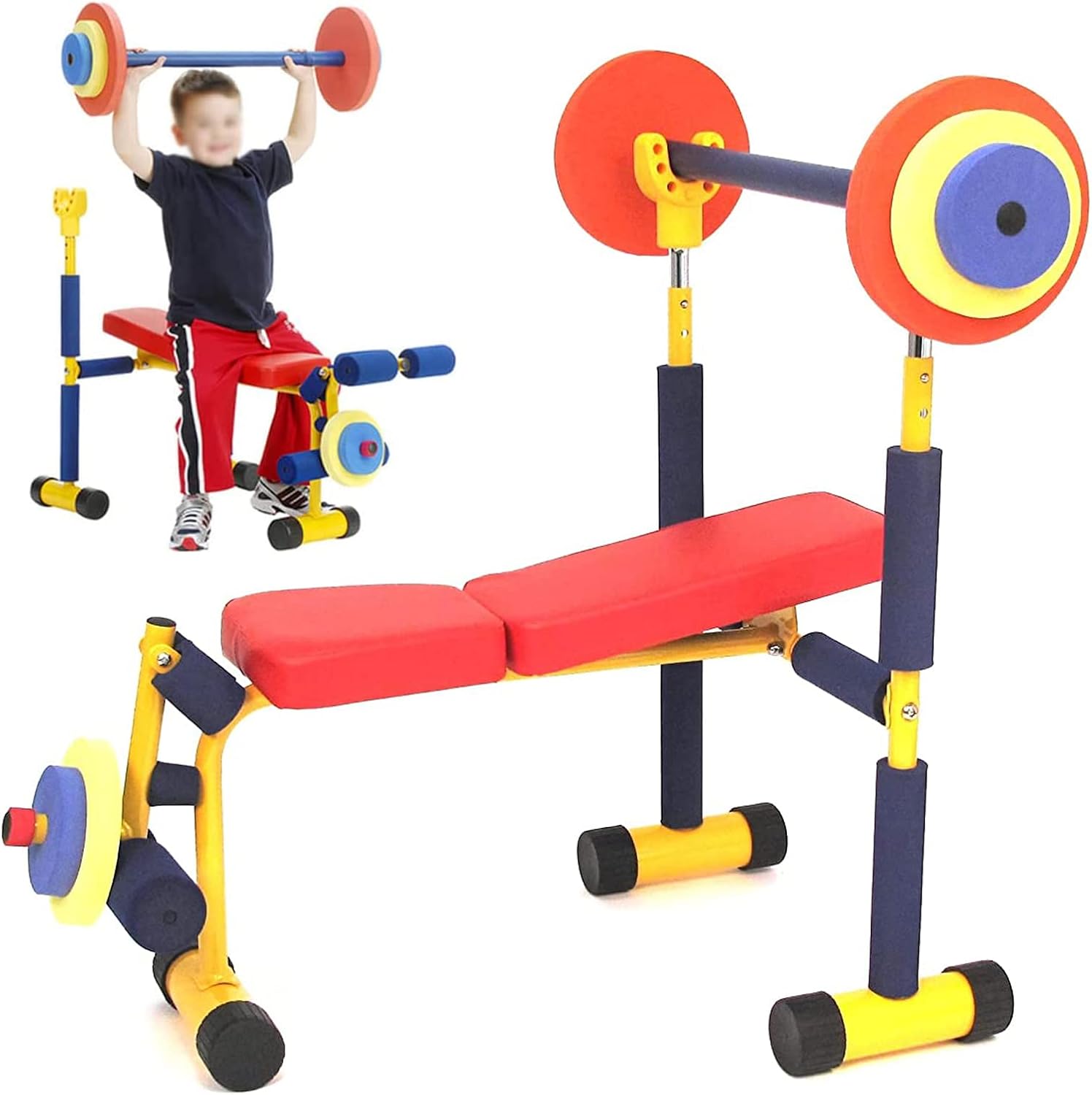 Children's Workout Equipment, Fun And Fitness for Kids, Kids Weight Dumbbell Set, Kids Fitness Exercise Equipment for Beginner Exercise, Boys And Girls