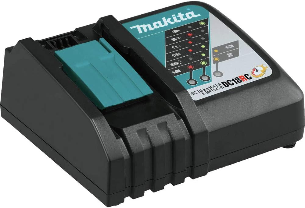 Makita BL1840BDC2 18V LXT® Lithium-Ion Battery and Rapid Optimum Charger Starter Pack (4.0Ah)