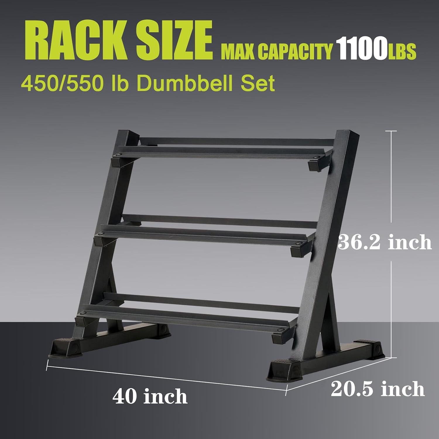 550LB 450LB 350LB Dumbbell Set with Rack Rubber Coated Dumbbells 5-50 Hex Weights Dumbbells Set for Home Workout Complete Weight Set with Rack Heavy