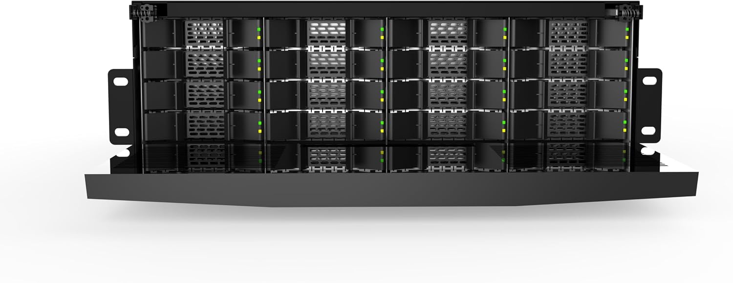 GW Security 128 Channel 6K 12MP NVR Video Recorder Alone, Supports up to 128 x 12MP/8MP/5MP IP Cameras, Supports up to 288TB Storage and 8K HDMI (GW55128NSN)