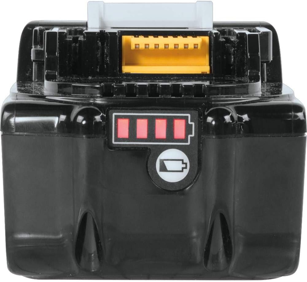 Makita BL1860B-2 18V LXT Lithium-Ion 6.0Ah Battery, 2/pk, Black