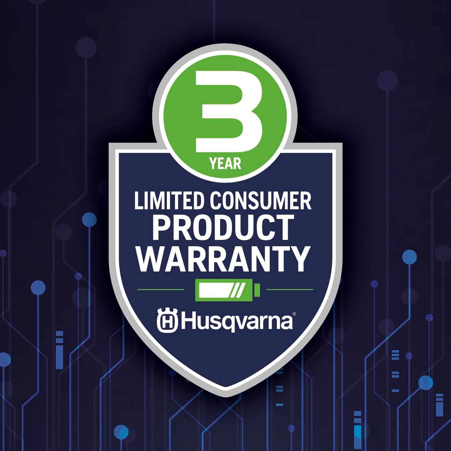 Husqvarna B140 4 Ah 40V Lithium Battery, Replaces Bli22, Gifts for Men, 970457202