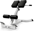 Roman Chair Back Extender - Angle & Height Dual Adjustable Hyperextension Bench for Home Gym - Adjustable Back Exercise Machine Fitness Equipment
