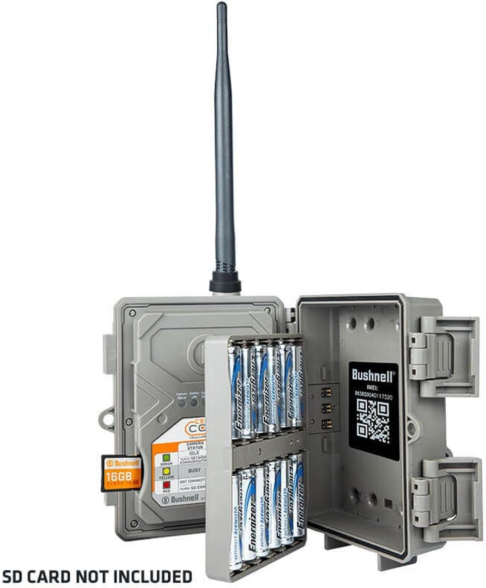 Bushnell CelluCORE 20 Trail Camera for AT&T with Low Glow/80ft Night Range and HD Video Trail Camera