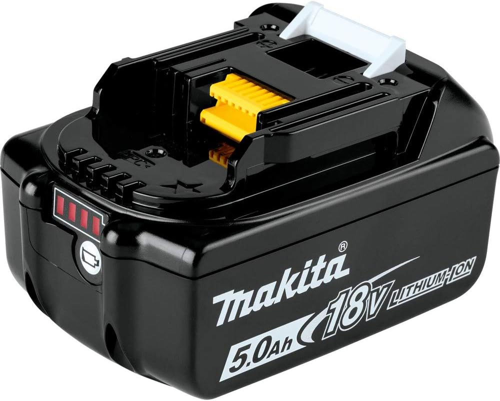Makita BL1850BDC2 18V LXT® Lithium-Ion Battery and Rapid Optimum Charger Starter Pack (5.0Ah)