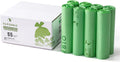 SUPERBIO 55 Gallon Compostable Yard Waste Bags, Lawn & Leaf Bags, Heavy Duty Extra Thick 1.57 Mil, (80 Count Bulk), 208.1 Liter, BPI and OK compost INDUSTRIAL