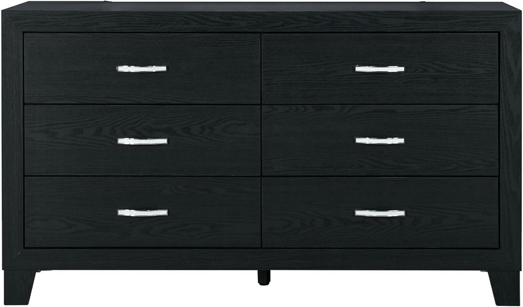 Black 5PC King Bedroom Set