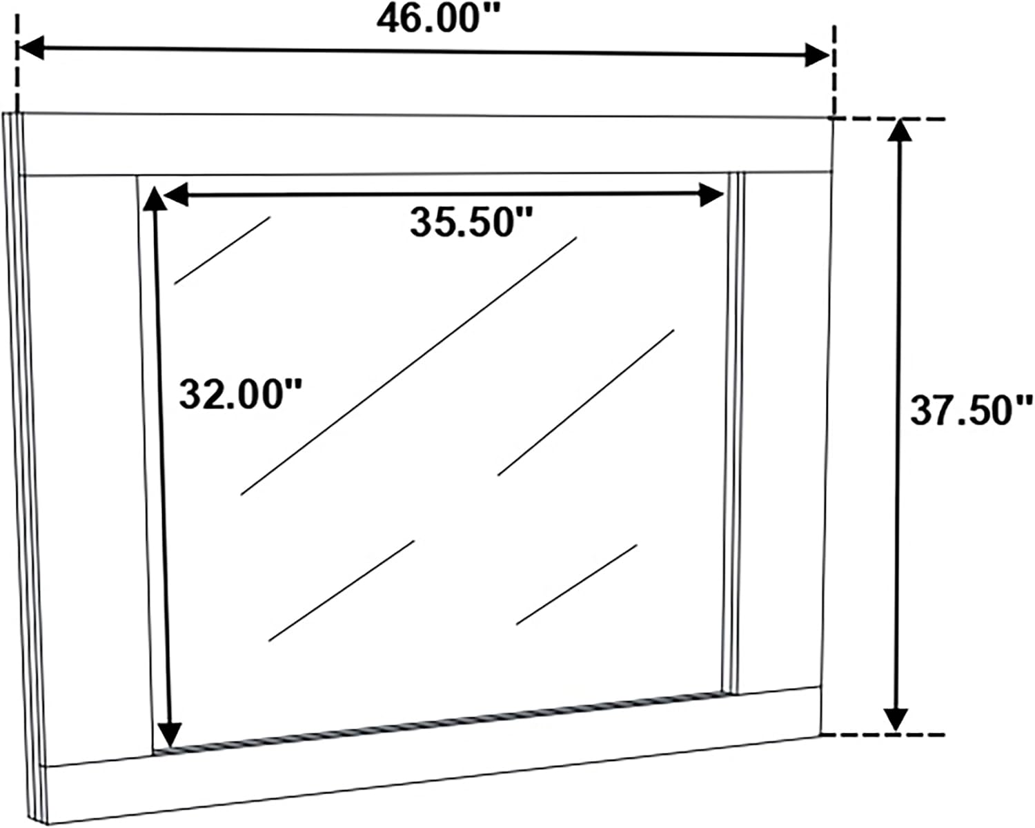 Coaster Home Furnishings Felicity Contemporary 5-Piece Bedroom Set Full Size LED Panel Bed Frame 49-inch Headboard White High Gloss 203500F-S5