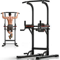 ZENOVA Pull Up Bar, Multi-Function Pull Up Dip Bar Station, Home Gym Workout Strength Training Equipment for Men Women Muscle Building