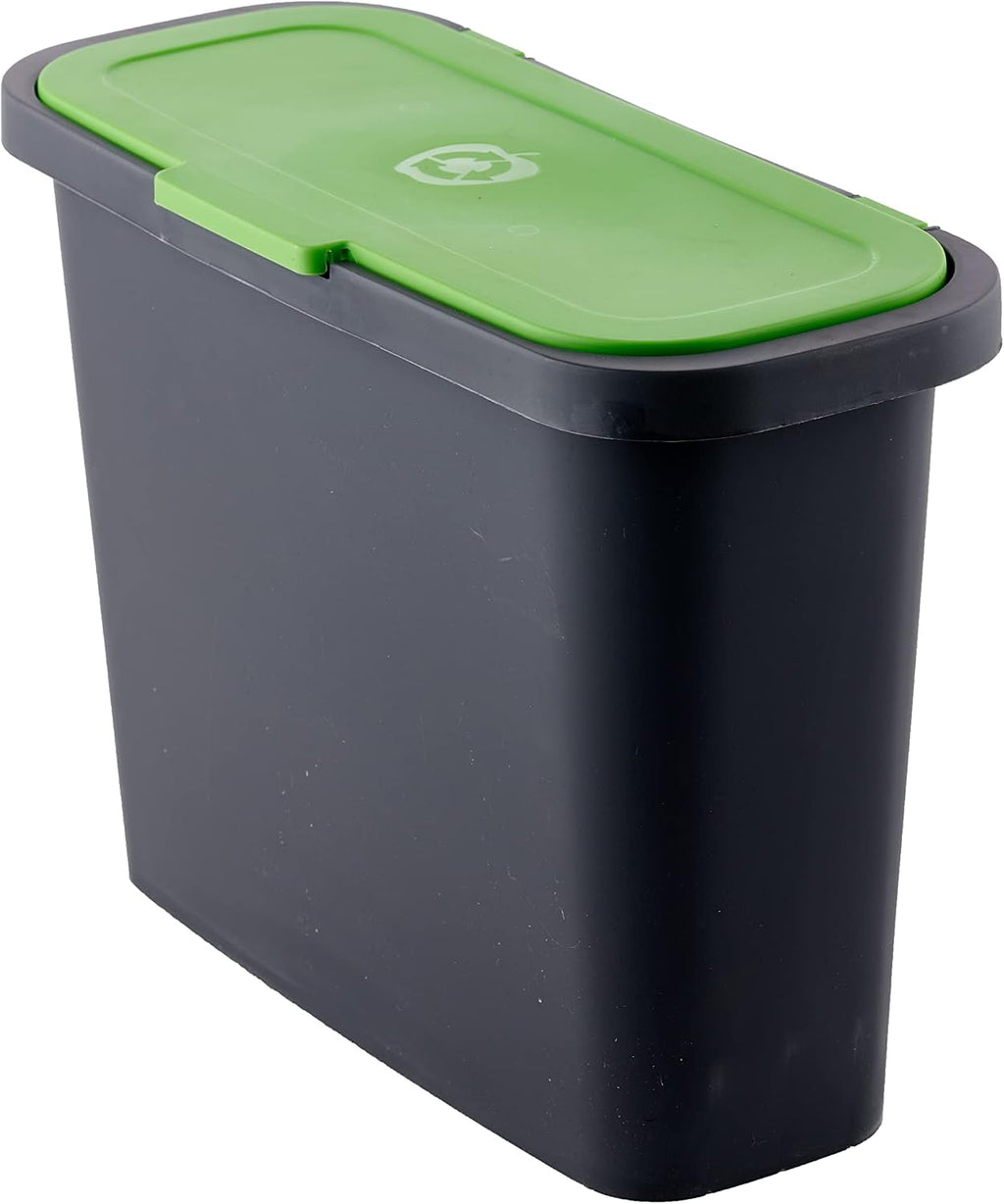 Amazon Exclusive Combo - 48 Gallon Compost Tumbler with Compost Cart, 9 Liter Compost bin, 3 Rolls of Corn Bags and Plant Caddy
