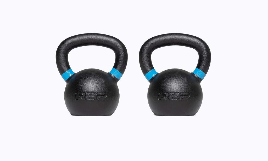 REP Fitness Kettlebell Set and Singles, 4kg to 24kg, 9lb to 53lb Weight Range, Cast Iron, Strength Exercise Training, Home Gym, Power Workout Equipment, Free Weights, Dumbbell Alternative