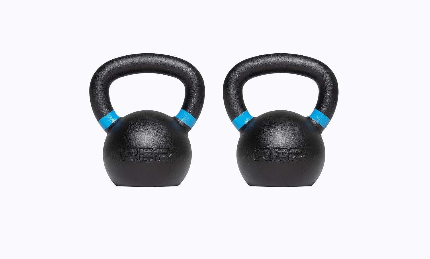 REP Fitness Kettlebell Set and Singles, 4kg to 24kg, 9lb to 53lb Weight Range, Cast Iron, Strength Exercise Training, Home Gym, Power Workout Equipment, Free Weights, Dumbbell Alternative