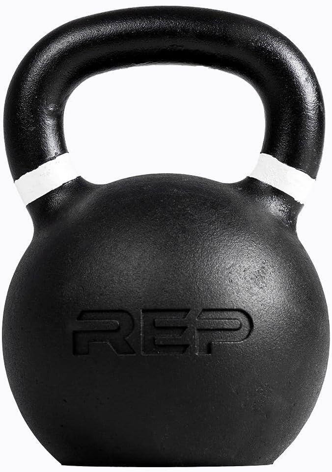 REP Fitness Kettlebell Set and Singles, 4kg to 24kg, 9lb to 53lb Weight Range, Cast Iron, Strength Exercise Training, Home Gym, Power Workout Equipment, Free Weights, Dumbbell Alternative