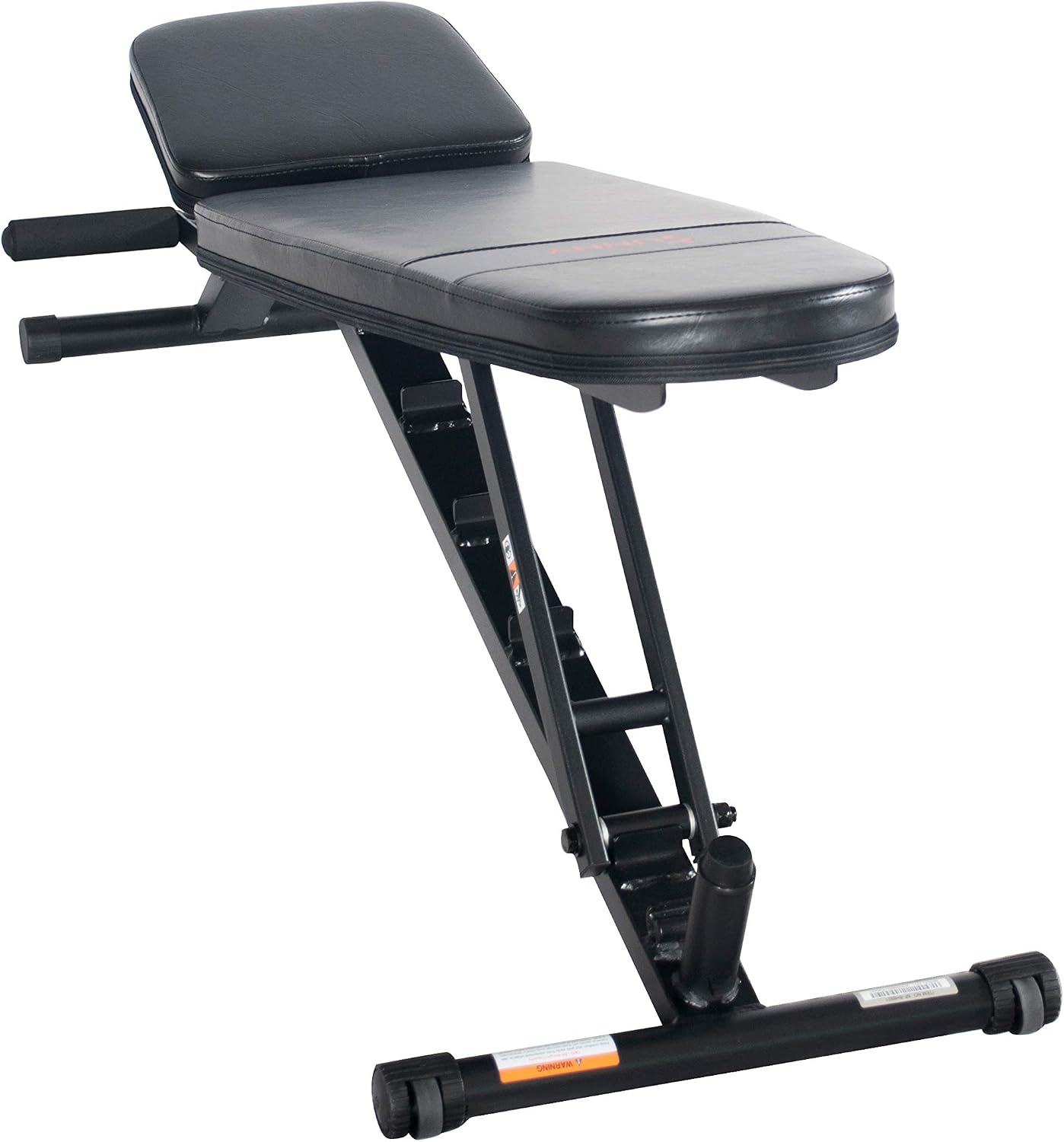 Sunny Health & Fitness Adjustable Weight Bench for Home Gym Strength Training, Incline/Decline, Multi-Position, High Weight Capacity