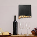 NEONSİGN New Mexico State Map Wine Cork Holder Metal New Mexico Decor Sign Wine Bar Pub Home Decoration (Black, 18 inch)