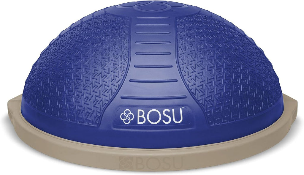 BOSU Nexgen Balance Trainer, Half-Ball Training Equipment, 65 cm Diameter, 300 lb Capacity - Burst-Resistant Stability Exercise Tool w/Non-Slip Base, Includes Hand Pump, Commercial-Grade
