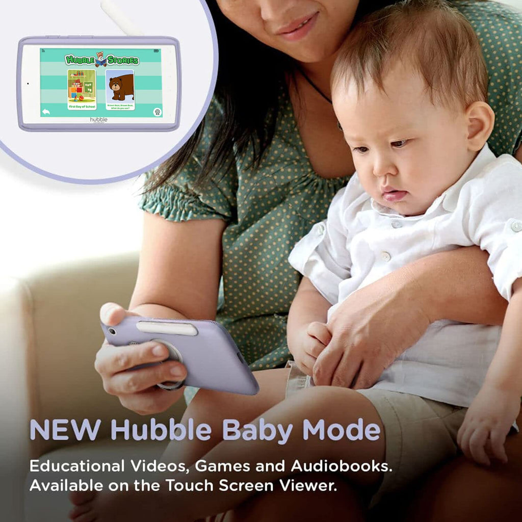 HUBBLE CONNECTED Nursery Pal Deluxe Smart Connected, Wireless, Wi-Fi Enabled Baby Monitor with Parent Unit Viewer