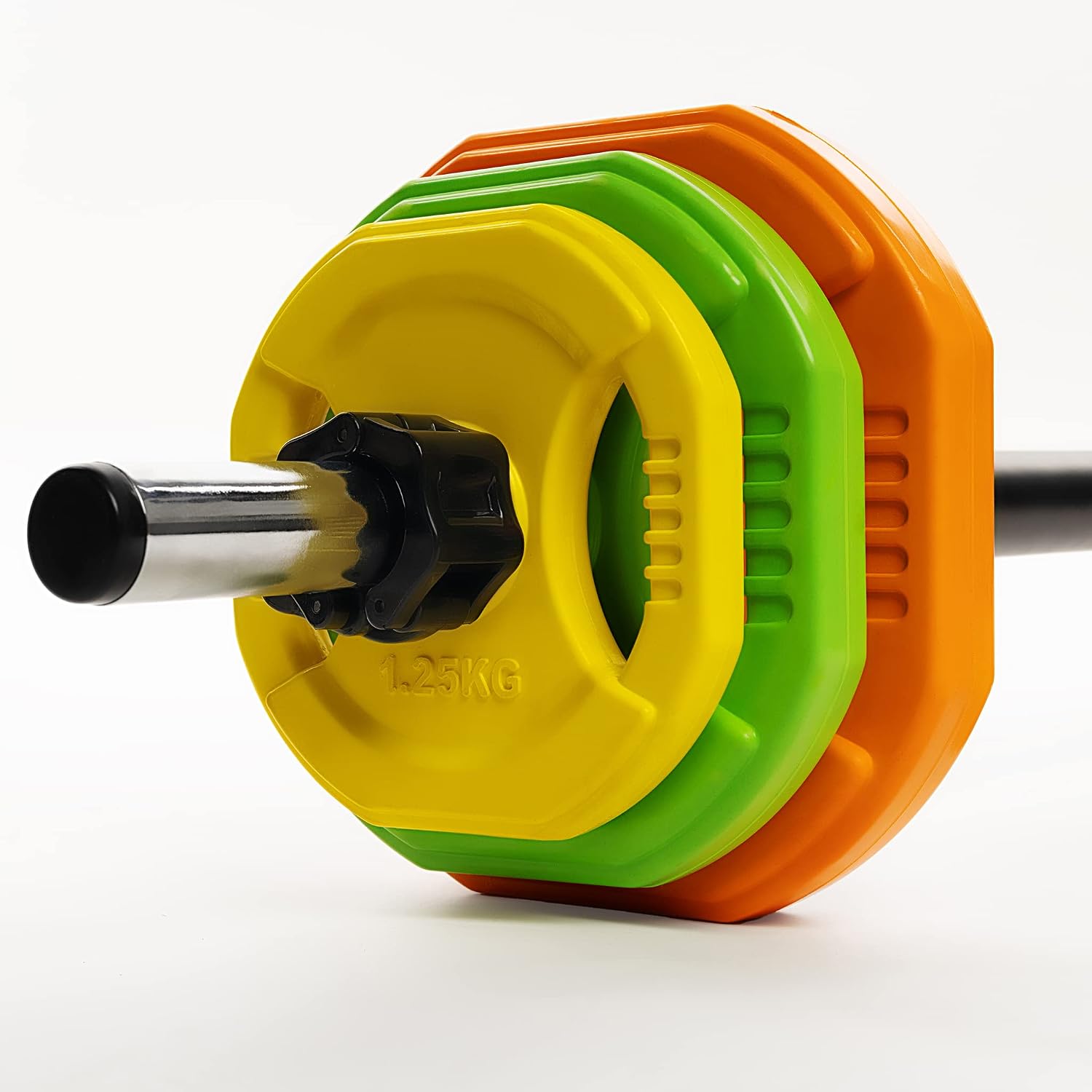 AmStaff Fitness Cardio Pump Set, Adjustable Barbell Weight Plates for Home & Gym Workout (available in plate and set)