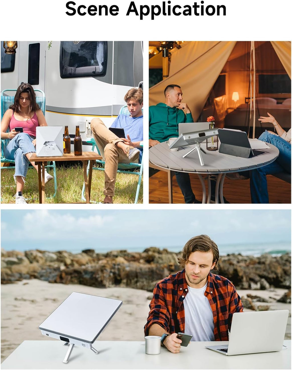 LinkPower 1 Power Bank Compatible with Starlink Mini, 27500mAh 99Wh Portable Charger with USB-C Bidirectional Power Delivery, LCD Display, Smart App, DC Cable, Battery Pack for Outdoor&Camping