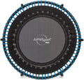 JumpSport 350 PRO 39 Inch Fitness Trampoline Indoor Rebounder Cardio Workout Equipment 300 lb Capacity