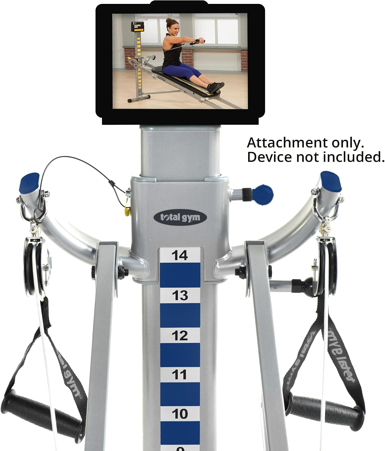 Total Gym Full Body Workout Machine, FIT Home Exercise Equipment with 12 Resistance Levels - Adjustable and Portable Fitness System for Weight and Muscle Training