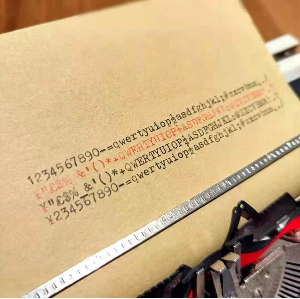 Retro Manual Typewriter, Classic Nostalgia Typewriter, Normal Use Vintage Typewriter, Literary Retro Collection Gift, for Notes, Letters, Creative Writing