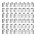 100 Pack Sign Standoff Screws Advertising Screws Stainless Steel Wall Standoff Mounts Glass Acrylic Nail (1/2 x 1 Inch)
