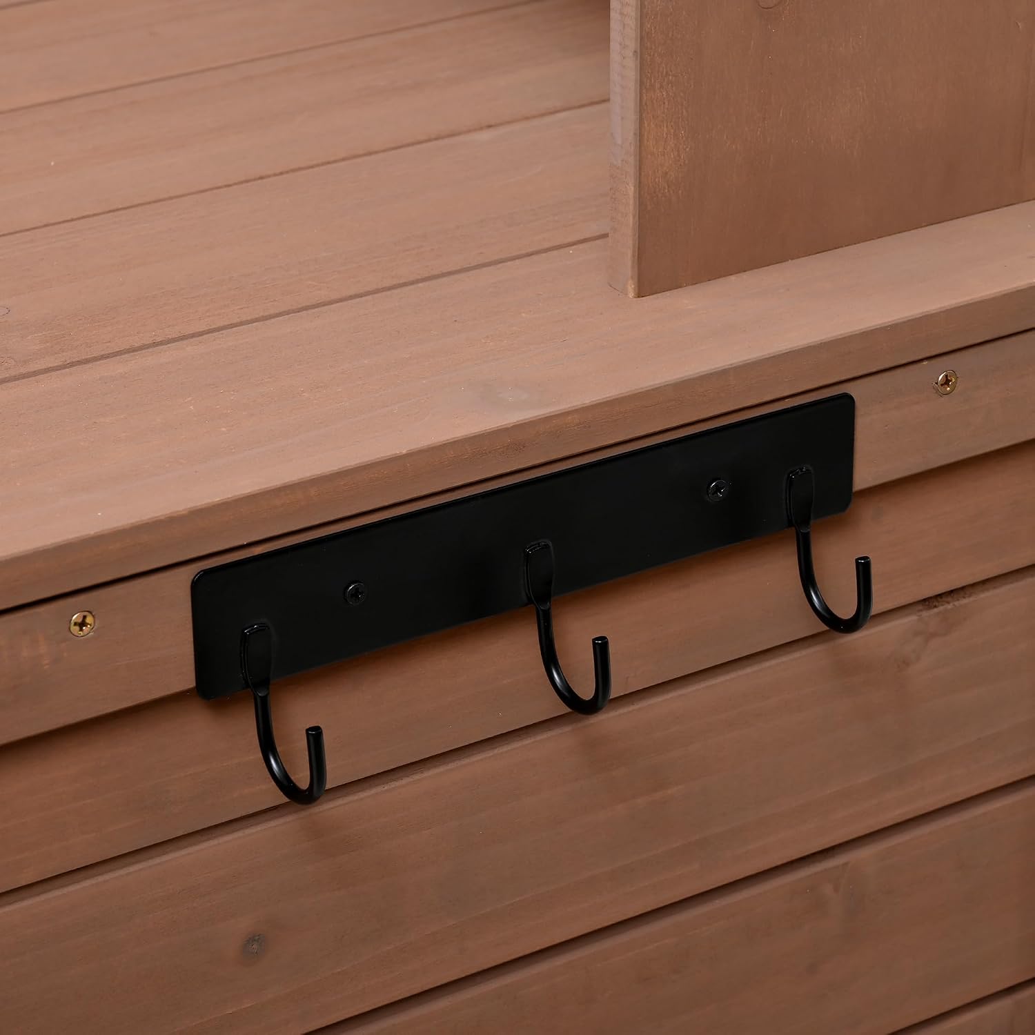 Merax 65.7' Tall Garden Potting Bench with Hutch, 3 Shelves, 6 Drawers, 2 Cabinets & Hooks