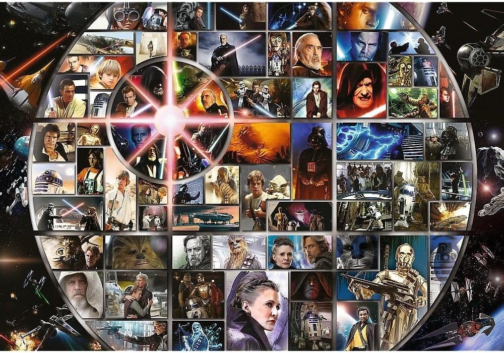 Trefl Prime Puzzle UFT: Star Wars, Universe Epic Collection, 13500 Elements, Large Game, Thickest Cardboard, for Adults and Children from 14 Years