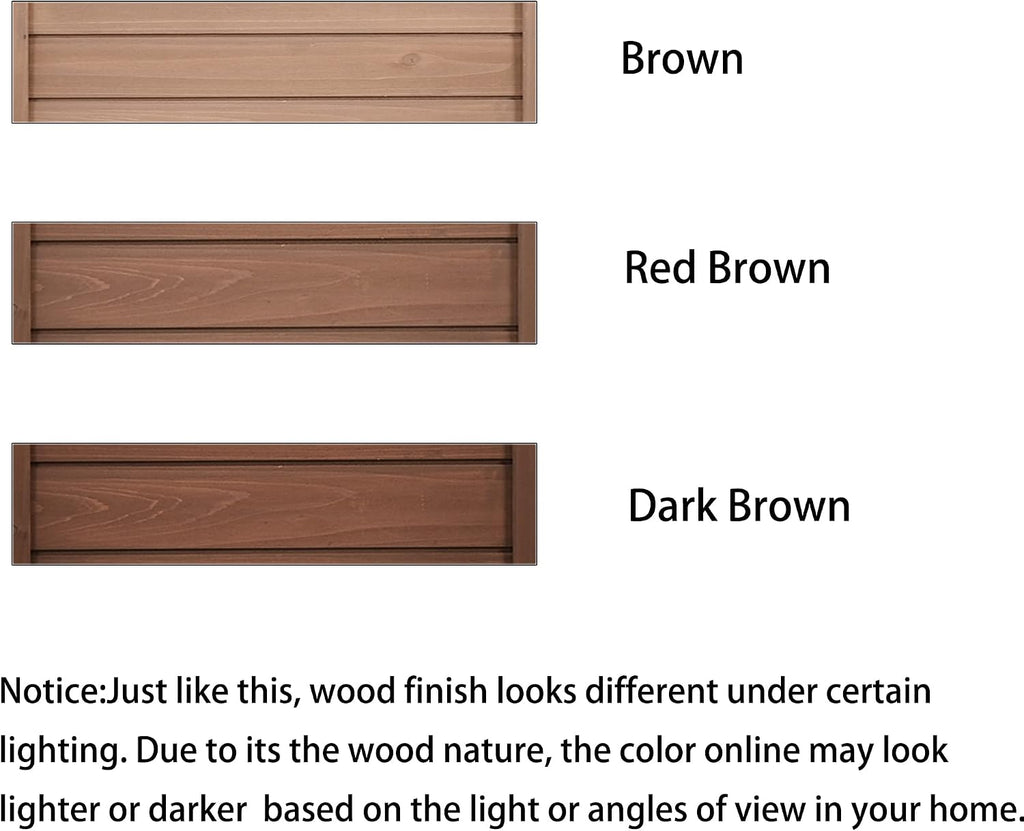 Outdoor Wooden Potting Bench Table, Fir Wood Workstation with Storage Shelf, 2 Drawers and Cabinet, Large Golden Table for Patio, Backyard, Mudroom, White