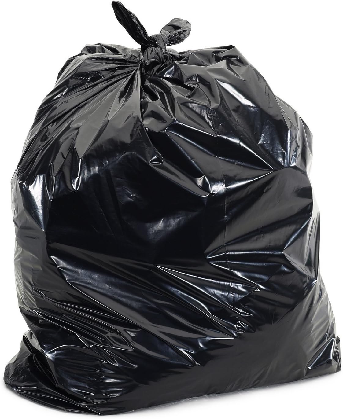Laddawn Heavyweight Trash Bags 65 Gallons 6 Mil 38'x65' Count 50/Case (BLACK)