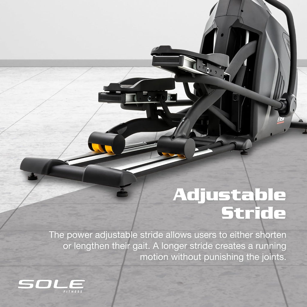 SOLE Fitness Elliptical Exercise Machines, Models E25, E35, E95, E95S, E98, Elliptical Machines for Home Use, Home Exercise Equipment for Cardio Training, Work from Home Fitness Stepper Machine