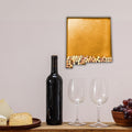 NEONSİGN New Mexico State Map Wine Cork Holder Metal New Mexico Decor Sign Wine Bar Pub Home Decoration (Gold, 18 inch)
