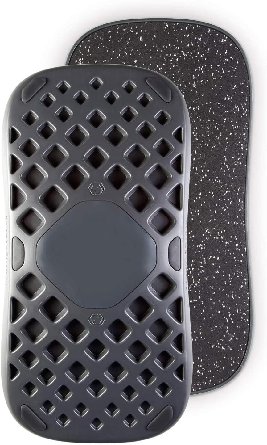 FluidStance Adult Balance Board for Standing Desk - Anti Fatigue USA Made 360 Degree Rocker Wobble Board as Exercise Equipment to Increase Focus & Movement - Sustainable Anti-Slip Plane Standing Board