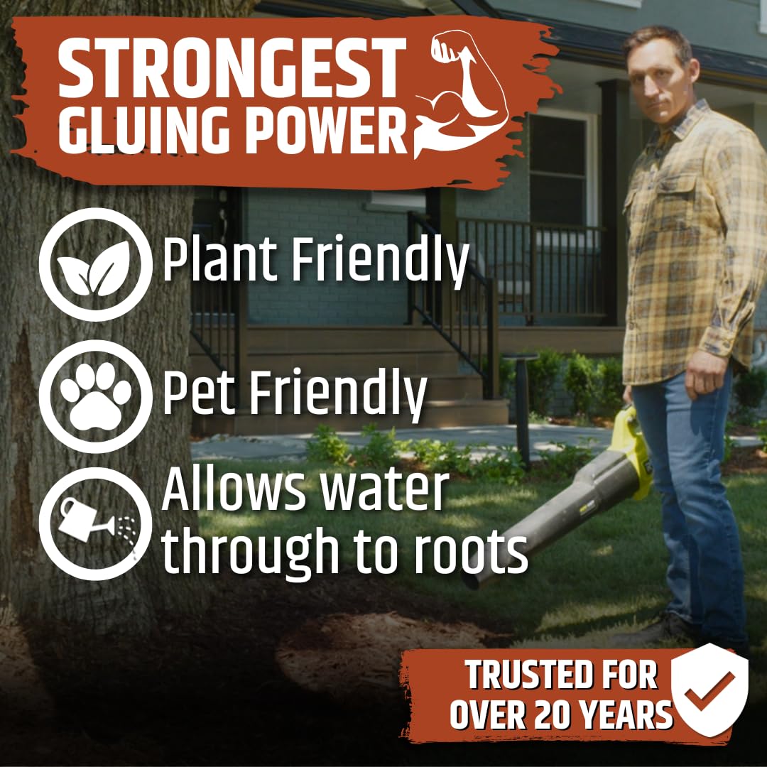 2 x 1G Mulch Glue + Garden Pump Sprayer KIT