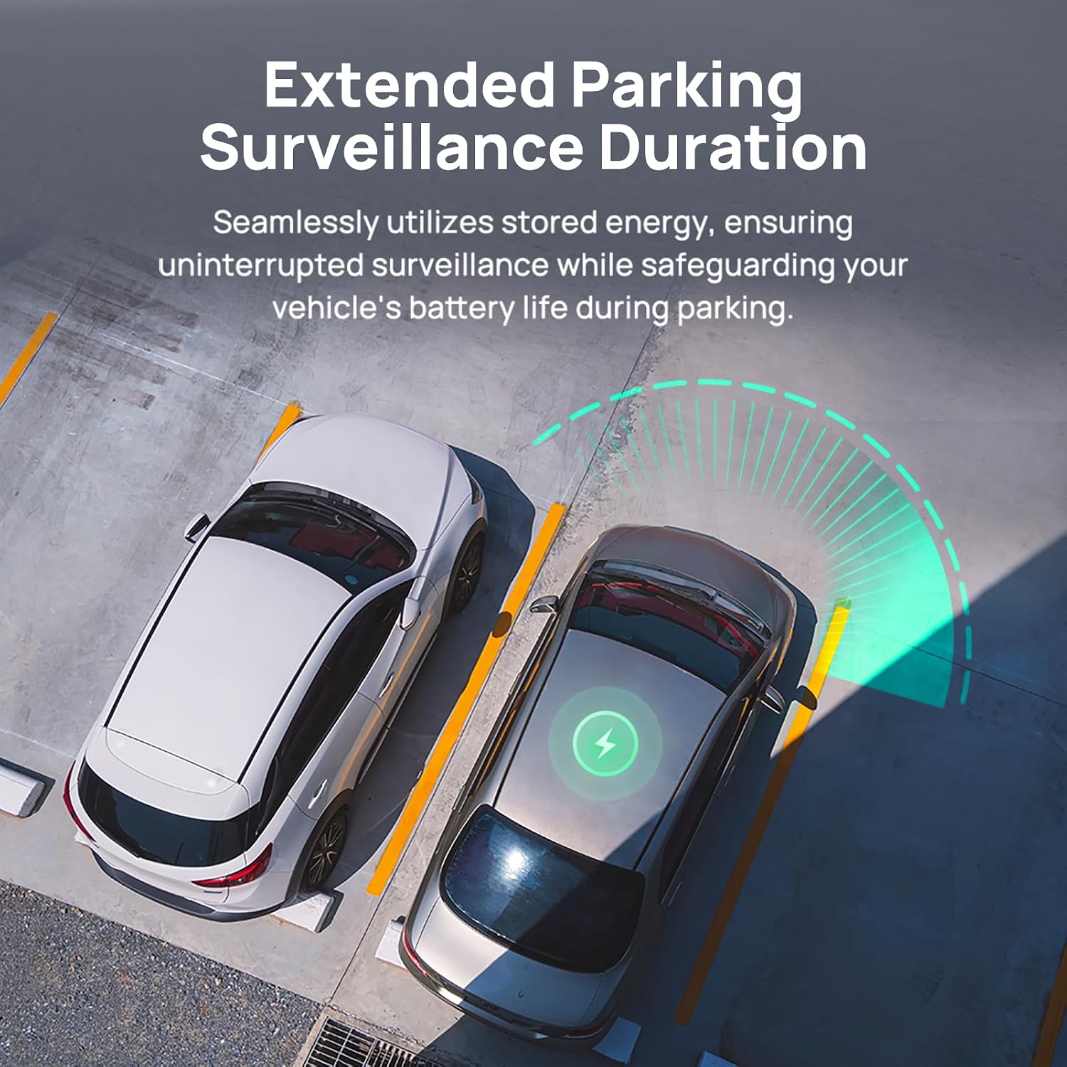 70mai Dash Cam Battery Pack BL96NNX, Hardwire Charging via Fuse Box, 96Wh LiFePO4 Backup Power, Up to 30-Hour Parking Mode, Low Voltage Protection, 11.2-30V input, XT30+Type-C Output, 7-protection BMS