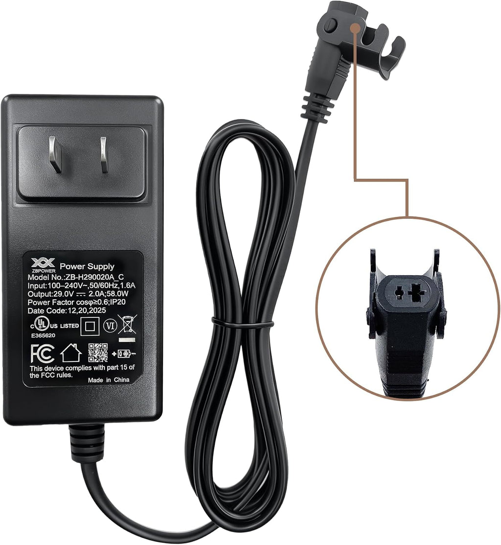 Power Recliner ZBPOWER 5000mAh Wireless Rechargeable Battery Pack Kits with Wall Power Supply and Y Power Cable